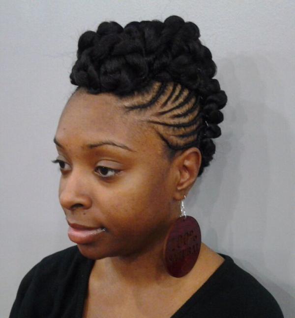 black hairstyles for natural short hair photo - 1