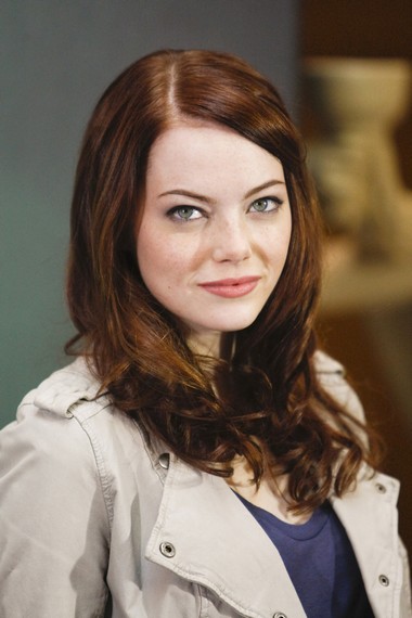 emma stone hairstyles with bangs photo - 9