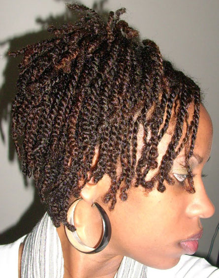 short black natural curly hairstyles photo - 8