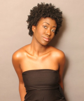 short hairstyles for black natural hair photo - 7