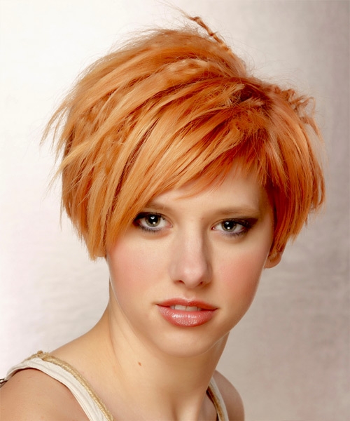 short hairstyles for thick hair photo - 16