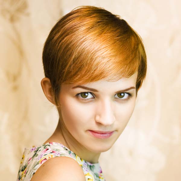 short hairstyles for thick hair photo - 3