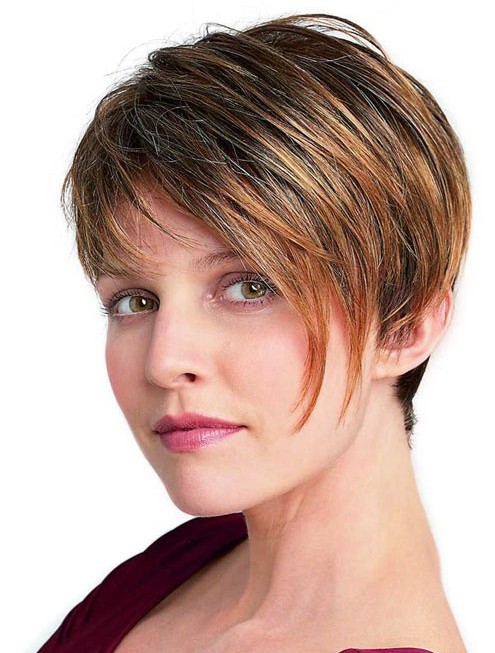 short hairstyles for thick hair photo - 5