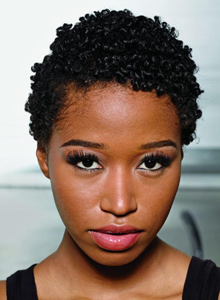 short natural curly hairstyles photo - 2
