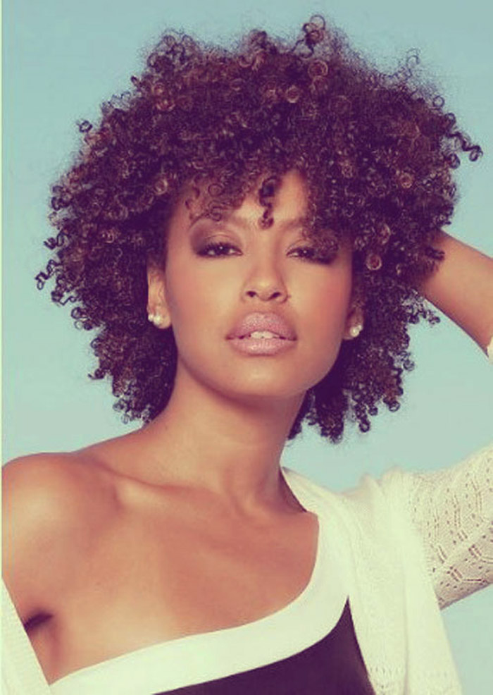 short natural curly hairstyles photo - 3