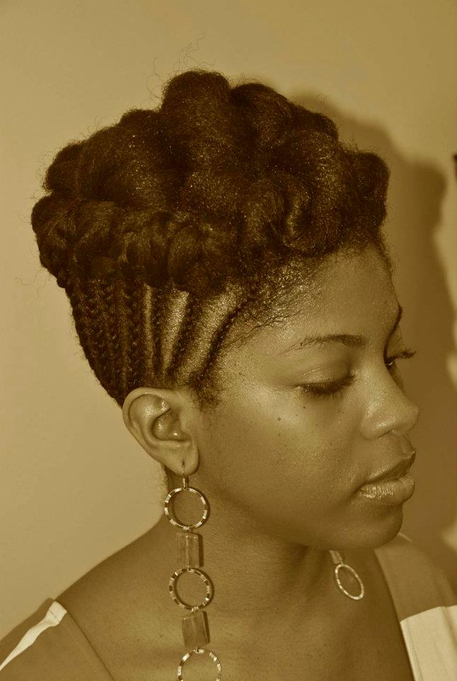 short natural hairstyles for black women photo - 9