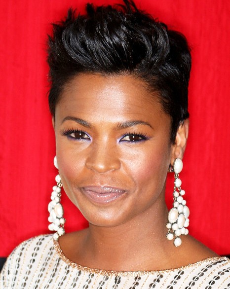 short natural hairstyles for black women with round faces photo - 6