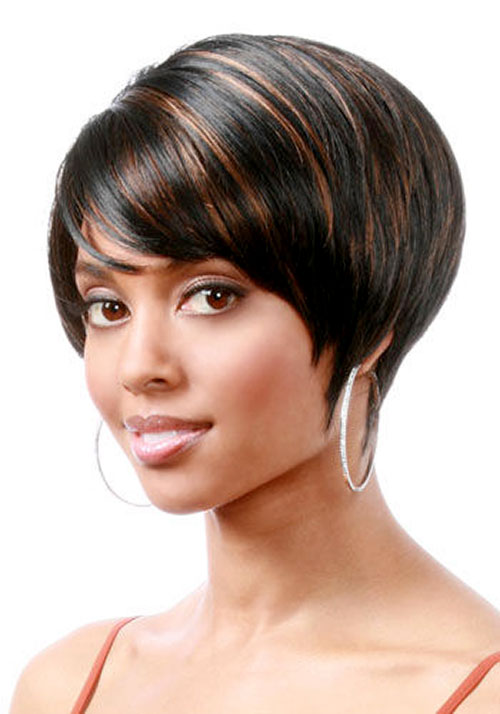 short natural hairstyles for black women with round faces photo - 8