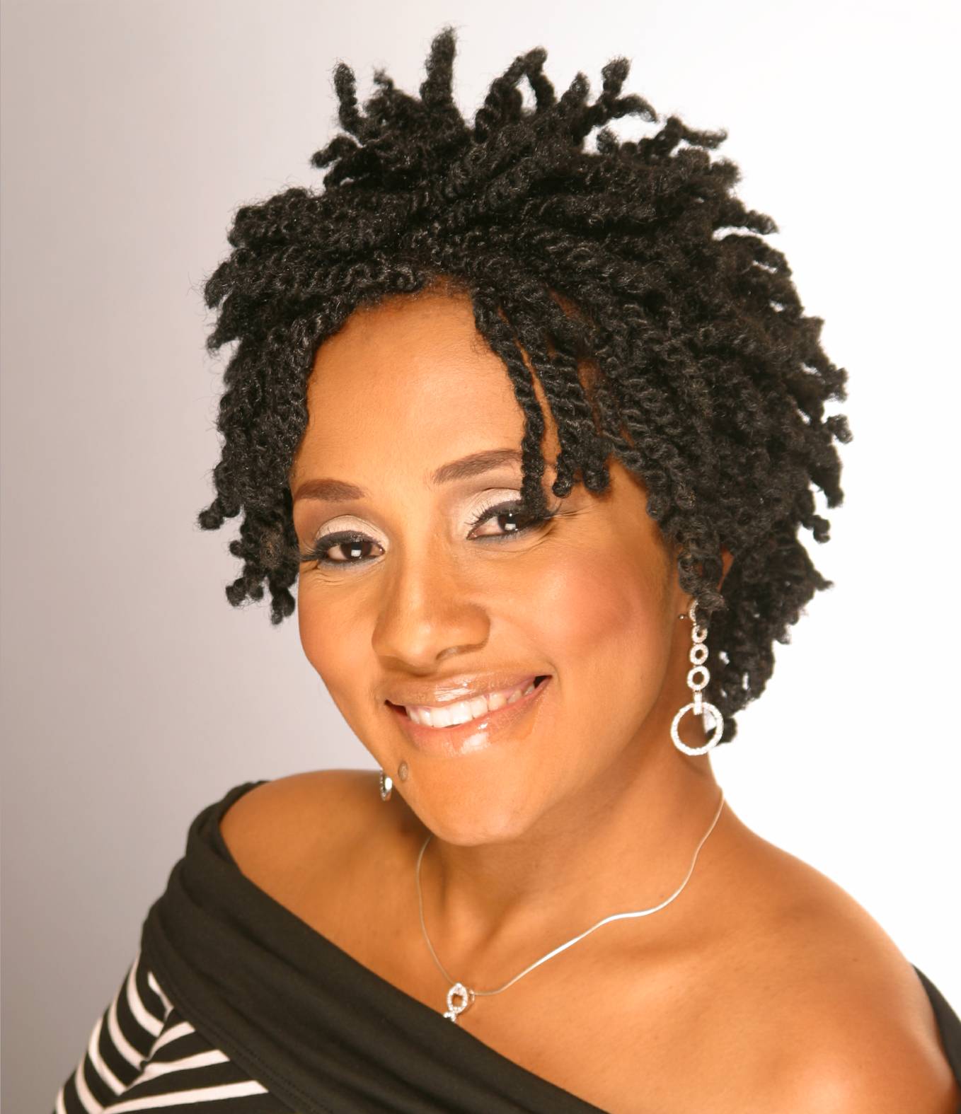 short natural twist hairstyles photo - 4